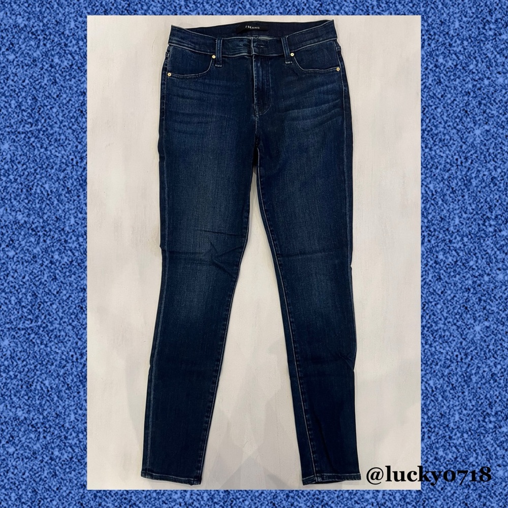 J Brand Straight Leg Stretch Jean in Indigo Sz 27
